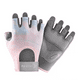 thumbnail image 1 of Guantes Gym Tacticos Pesas Crossfit Gimnasio Gris Fluido Rosa M, 1 of 5