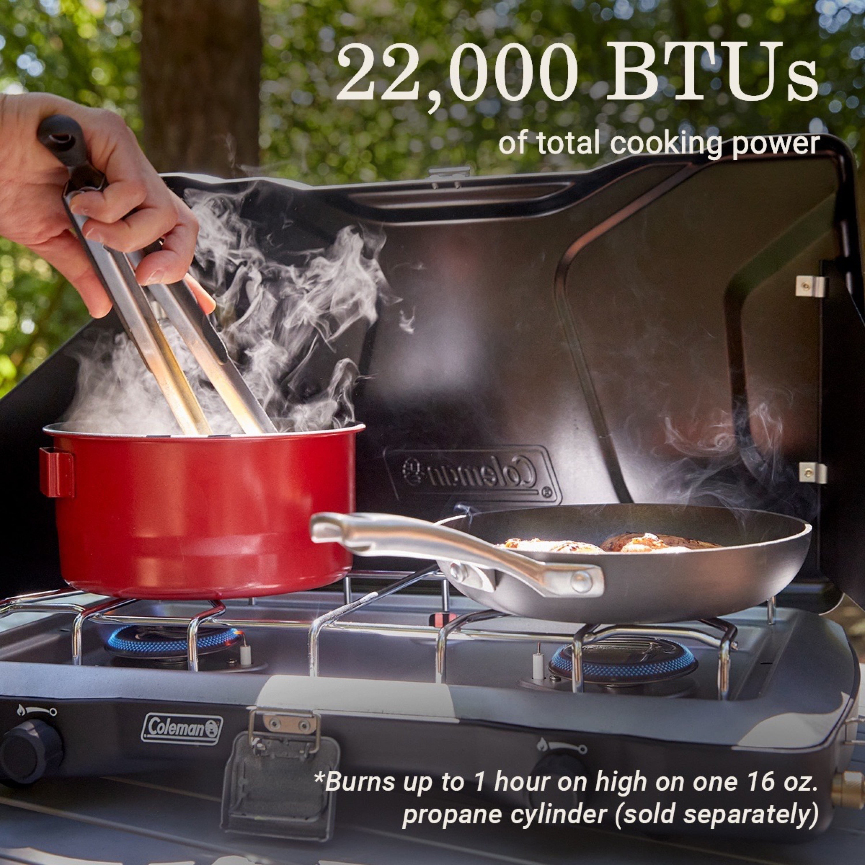 Amazon.com: Coleman Triton+ 2-Burner Propane Camping Stove