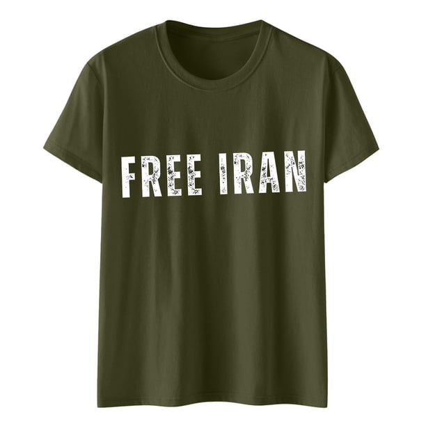 Camiseta de Manga Corta Impresa, Desgaste Diario Casual, 95% Poliéster 5% Spandex, Tops de Cuello Redondo para Mujeres