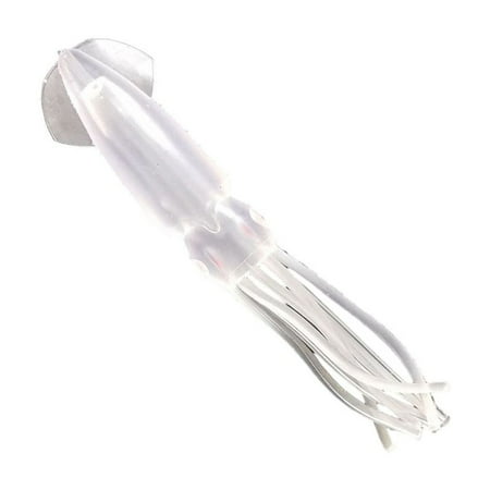 6pcs/Set Luminous Squid Skirts Soft Lure Rubber Octopus Bait Soft Fishing Trolling Bait Tuna Sailfish Baits For Fish Crank Hook