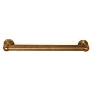 Embassy 24" Grab Bar with Brass Construction - Finish: Antique English Matte