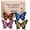 butterfly, variant on Halloween DIY 3D Animal Bead Embroidery Kit, 4pcs Bird Beading Crafts with Instructions, Cute Bead Art Handmade Bird Gift for Beginners & Craft Enthusiasts