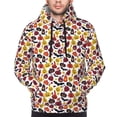 thumbnail image 2 of Bingfone Halloween Pumpkin Men's Drawstring Hoodie Long Sleeve Pocket Sweatshirts-3X-Large, 2 of 6
