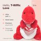 thumbnail image 2 of Peluche Bearington T-Riffic The Love Dinosaur para el Día de San Valentín, 2 of 6