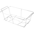 thumbnail image 1 of Chafing Wire Buffet Rack Stand Chrome Frame For Full Size Serving Pans, Full Size Chafing Dish Stand, Food Warmer For Catering, Events, Weddings, Parties, Birthdays (12), 1 of 5
