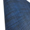 thumbnail image 4 of Wedge Sets de Table, Set de 7 Sets de Table en Vinyle pour Tables Rondes Tissées Antidérapantes Résistant à la Chaleur Facile à Nettoyer Essuyable Table à Manger Tapis (Bleu Marine), 4 of 5