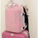 thumbnail image 5 of Women's Multifunctional Travel Backpack Luggage Bag with USB Interface Independent Shoe Cabinet Can Board The Plane, 5 of 5