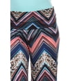 thumbnail image 2 of White Mark Women's Chevron Printed Palazzo Pants, 2 of 2