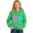 thumbnail image 3 of JIAYUE 67 Kids Boys Girls Hoodie Sweatshirt Long Sleeve Relaxed Fit Six Seven Cartoon Letter Printed For Seasonal Base Layer Pullover, 3 of 6