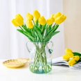 thumbnail image 5 of Elegant Decorative Vase For Displaying Bouquets, Hand Blown Glass Vase With Exquisite Craftsmanship High Quality Glass, Grey 13.8 X 29.5Cm, Ideal, 5 of 5