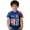 Blue, variant on Kids 250 Anniversary Shirts 250 Year Flag T-shirt Boys and Girls Happy 250th Tee 4th of July Tops