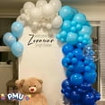 thumbnail image 4 of PMU 25 Pcs 11 Inch Robin's Egg Azure Blue Balloons for Birthdays, Engagements, Weddings Christmas Anniversaries, Baby Showers & Party Backdrop Favors - Supplies Pkg/25, 4 of 8