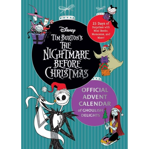 Insight Insight Kids: The Nightmare Before Christmas: Official Advent Calendar: Ghoulish Delights (Hardcover)