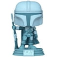 thumbnail image 2 of Pop Star Wars The Mandalorian 3.75 Inch Action Figure Exclusive - The Mandalorian Hologram #345, 2 of 4