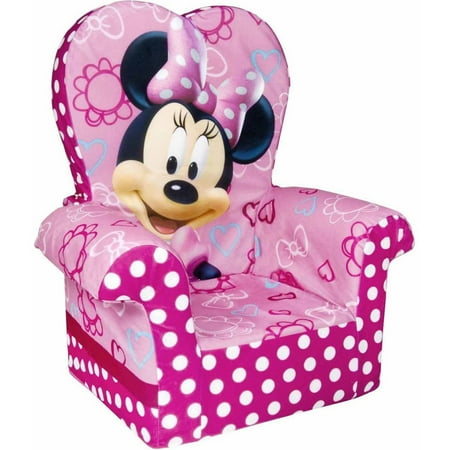 Marshmallow Minnie Mouse's Bow-Tique High Back Chair