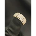 thumbnail image 5 of Pave 1.40 Cts Round Baguette Shape Diamonds Unisex Hip Hop Band Ring In Hallmark 14K Yellow Gold, 5 of 13