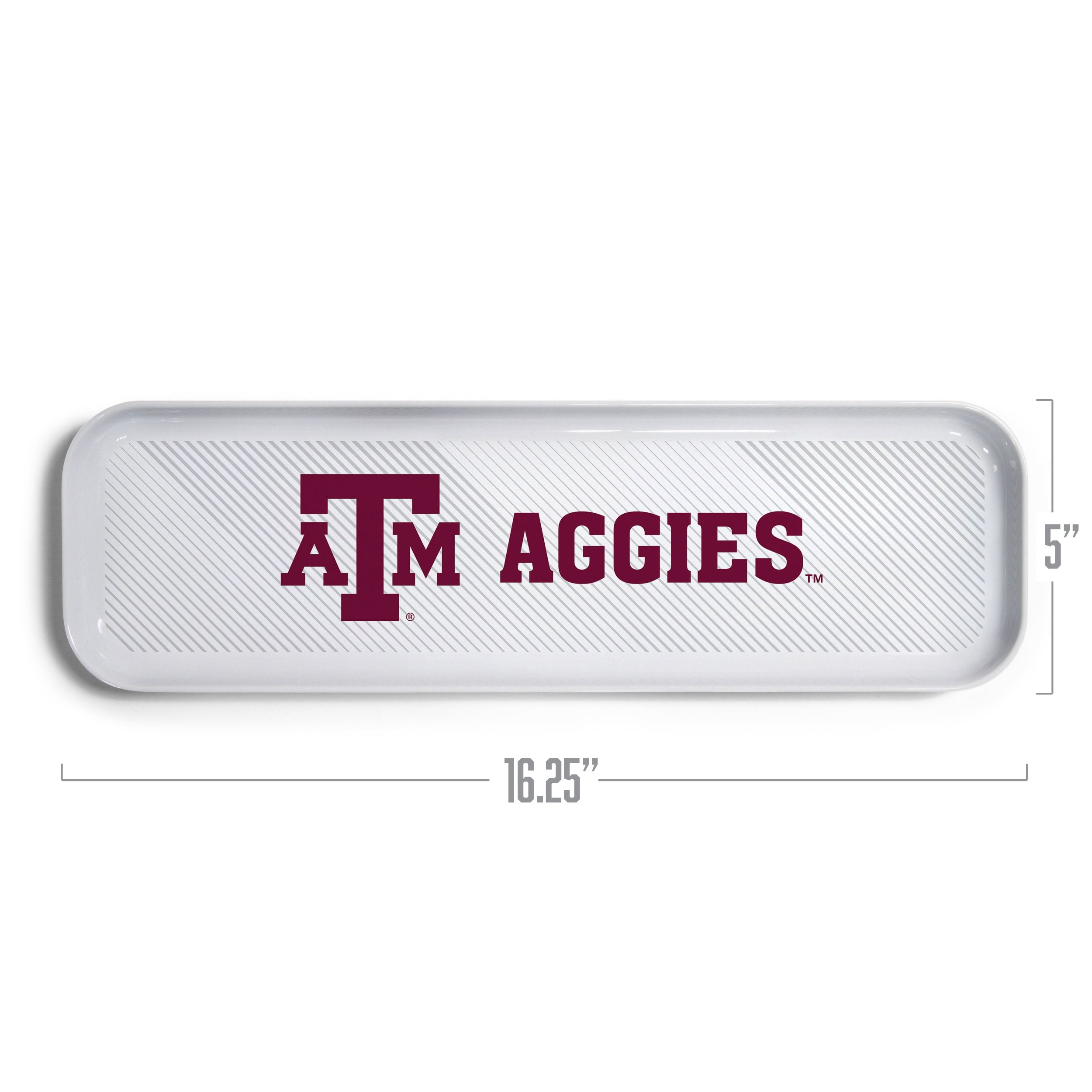YouTheFan NCAA Texas A&M Aggies Small Snack Platter