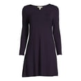 thumbnail image 5 of Nine.Eight Women's Long Sleeve T-Shirt Dress, 5 of 5