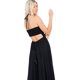 thumbnail image 3 of Maxi vestido talle con elástico AMAD Casual para mujer Talla M, 3 of 4