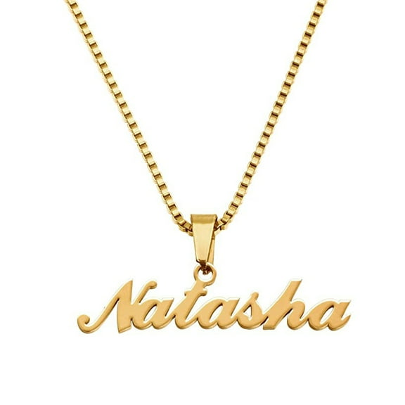 Custom Name Necklace Personalized Choker Custom Name Lobster Clasp Necklace Personalized Jewelry Handmade Nameplate Pendant Necklaces Best Gift Jewelry for Women
