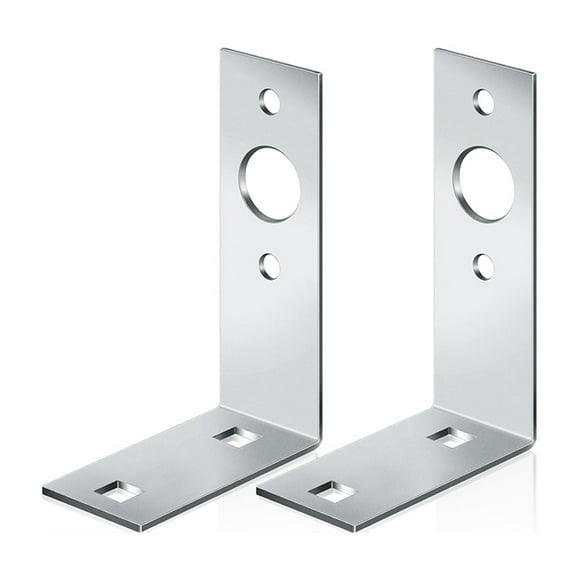Trailer Light Brackets 2 Pack L Shaped Stainless Steel Mounting Set for Boat and Utility Trailers Rust Resistant