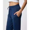 thumbnail image 4 of Real Essentials 3 Pack: Womens Dry-Fit Active Athletic Joggers Yoga Lounge Pants - Drawstring (Available in Plus Size), 4 of 7