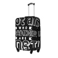 thumbnail image 2 of Uemuo Not All Who Wander Are Lost 2 Printed Washable Luggage Cover - Fashion Suitcase Protector Fits 18-32 Inch Luggage -X-Large, 2 of 9