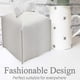 thumbnail image 3 of Tissue Box Cover Holder Square Pu Leather Facial Tissue Box -black, 3 of 4