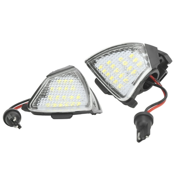 Luz para espejo retrovisor, luz para espejo retrovisor, lámpara para espejo lateral, lámpara para esretrovisor, de 2pcs LED Luz de espejo retrovisor 6000K IP67 Lámpara impermeable Apto para /Rabbit/R3