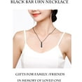 thumbnail image 4 of Vertical Bar Zircon Cremation Jewelry for Ashes Men Women Urn Necklace for Ashes Mom Dad Grandpa Grandma …, 4 of 4