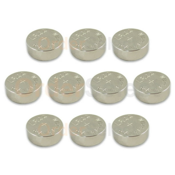 10 Pack New Battery Coin Cell Button Watch 303 357 6 Ag13 Lr44 Lr154 Walmart Com Walmart Com