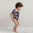 thumbnail image 4 of Daiia Cat Icecream Printed Unisex-Baby Short Sleeve Onesies Bodysuits Baby Climbing Clothes Soft and Comfortable Romper with Expandable Shoulder Design-18 Months, 4 of 8