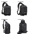 thumbnail image 2 of Mochila bandolera NICGID para el pecho y el hombro para portátil de 13,3", 2 of 7