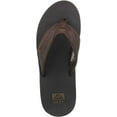 thumbnail image 2 of Reef Mens Fanning Faux Nubuck Bottle Opener Thong Sandals, 2 of 6
