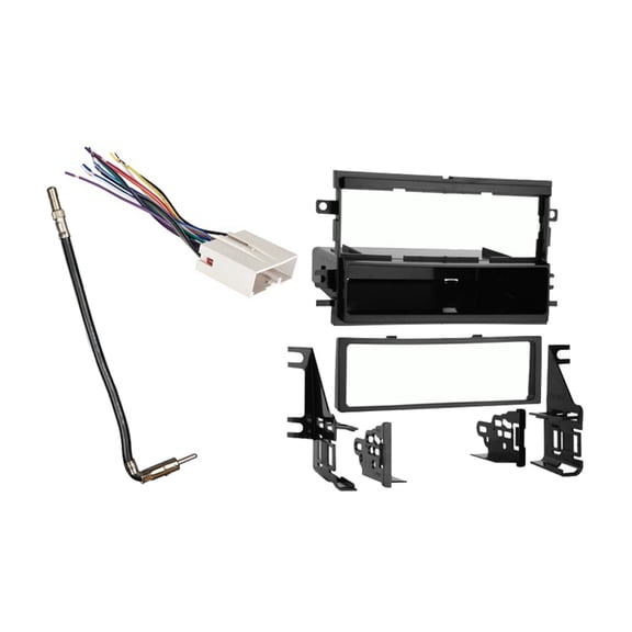Fits Ford Explorer Sport Trac 2006-2010 Metra Single DIN Dash Kit with Harmony Radio Harness