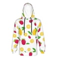 thumbnail image 6 of KLL Unisex Kids Boys Girls Hooded Pocket Pullover Hoodies-Strawberry and Lemon, 6 of 6