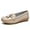 Beige, variant on Women Penny Loafer Casual Comfort Slip on Shoes Walking Flat Driving Wide Width Shoes Ladies