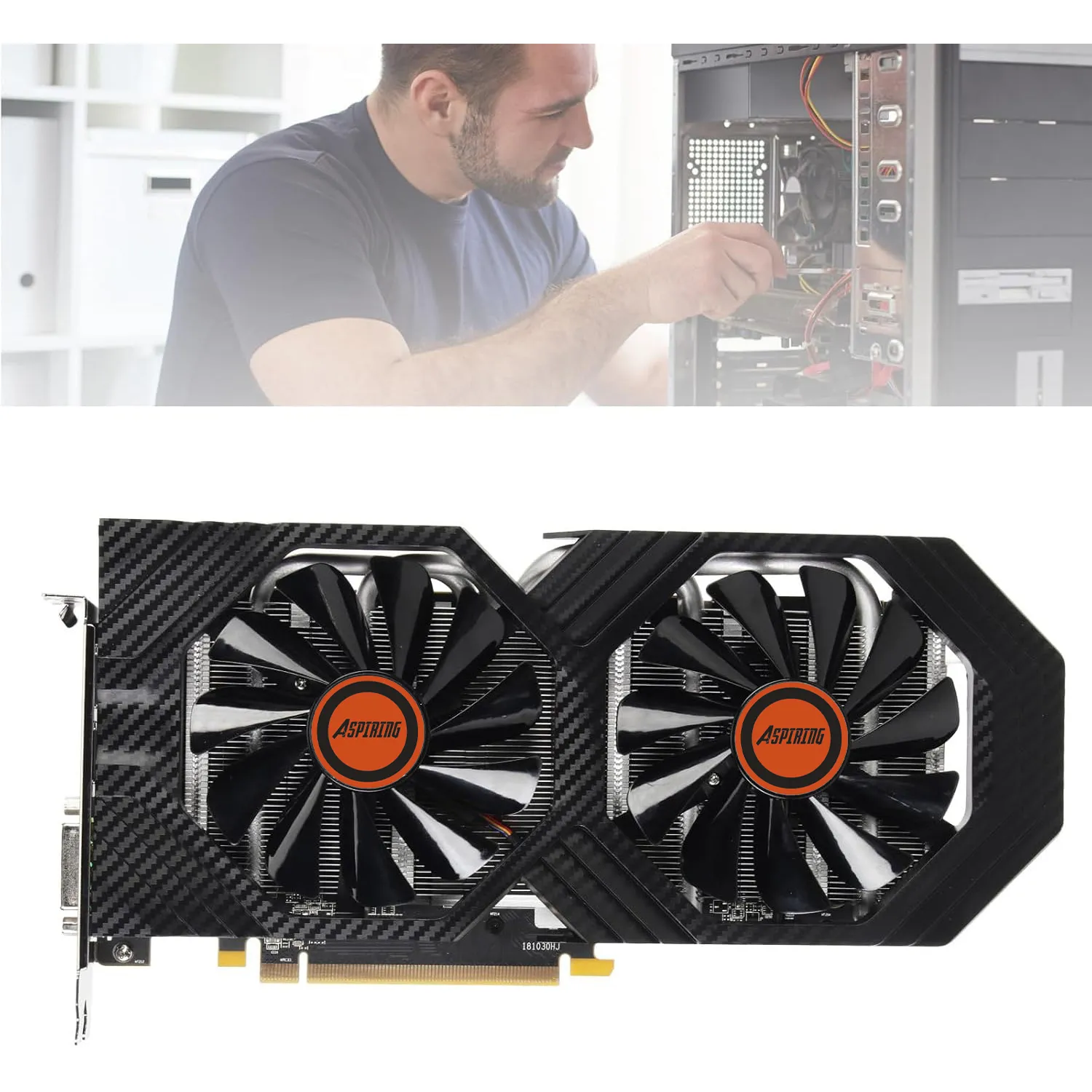 Radeon RX590 8GB Graphics Card, GDDR5, 256bit, PCI Express 3.0 x16