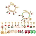thumbnail image 3 of Christmas Advent Calendar Bracelets for Girls 24 Days Xmas Countdown Calendar DIY Jewelry Making Kit Xmas Gift, 3 of 3