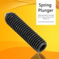 thumbnail image 4 of 10pcs M8 Spring Plunger Ball, 10pcs M8 Screw Thread Hex Socket Carbon Steel Ball Spring Plungers Set Hex Socket Spring Ball Point Grub Screws for Clamps, 4 of 8