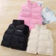 thumbnail image 4 of Chaleco de invierno con cuello alto y plumón de pato para niños, chaleco grueso informal a la moda que combina con todo, chaleco grueso para estudiantes jóvenes, prendas de vestir exteriores sin manga, 4 of 5