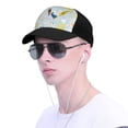 thumbnail image 4 of Yiaed Japanese Carps Print Baseball Cap Dad Hat Polo Style Plain Blank Adjustable Size, 4 of 5