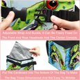 thumbnail image 4 of Frog Mini Trash Can for Car: Foldable, Leak-Proof with Lid and Hanging Storage Bag, 4 of 6