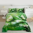 thumbnail image 2 of Homewish Flying Butterflies 2pcs Bedding Comforter Set For Teens,Chic Green Flowers Twin Comforter Sets,Spring Garden Breathable Bedding Set,Ultra Soft Home Decor,Reversible, 2 of 8