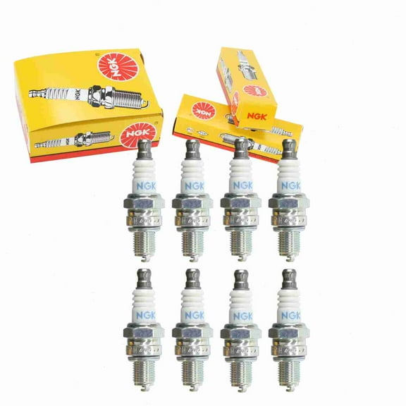 8 pc NGK 3066 Standard Spark Plugs for 965 965-1 AC7R E3.24 RZ7C TY26714 Ignition Wire Secondary