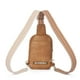 thumbnail image 5 of Bolso bandolera BOSTANTEN 2025 de piel tipo bandolera para mujer, color camel, 5 of 8