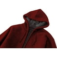thumbnail image 3 of Gioberti Boy's Full Zip Knitted Cardigan Sweater with Hoody and Sherpa Lining, 3 of 4
