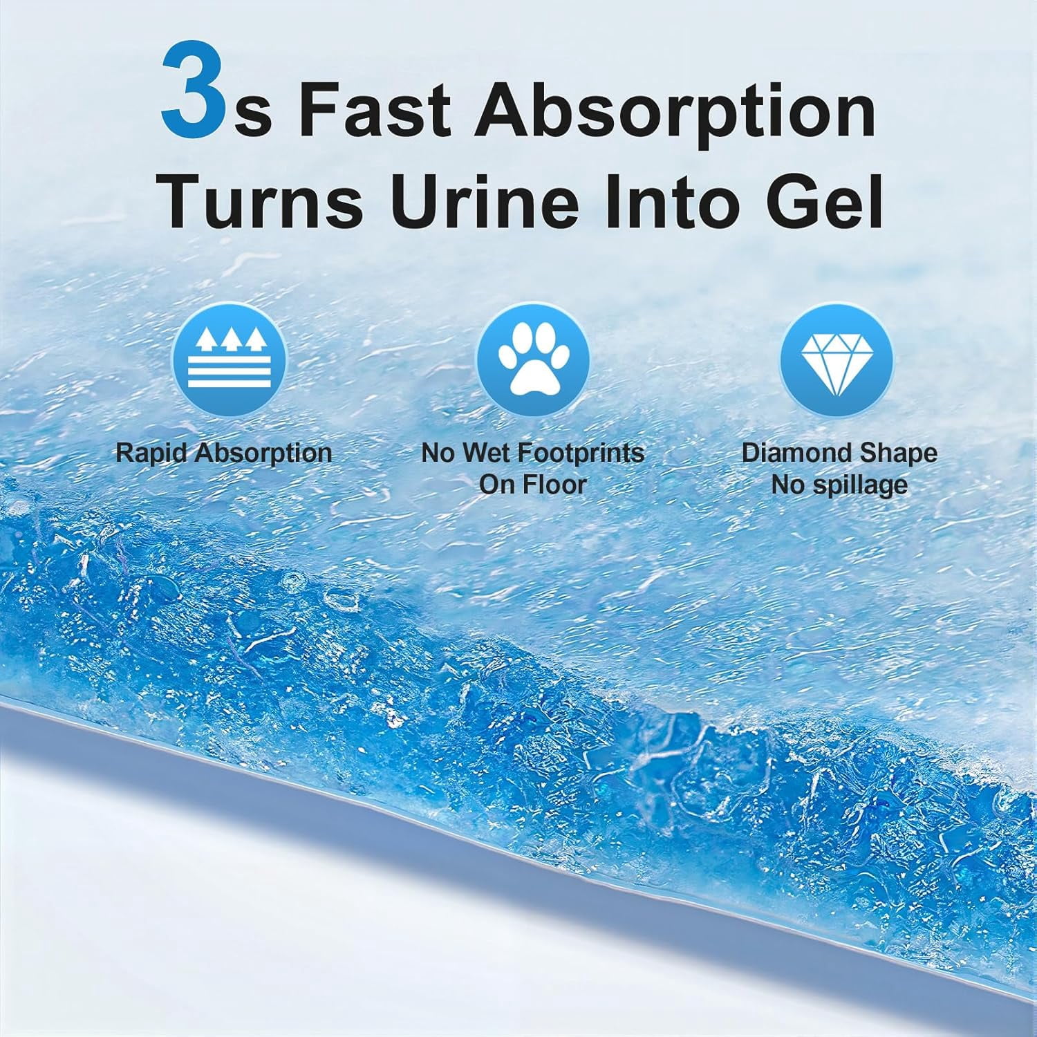 Upgraded Charcoal Puppy Pads, Thicken XXL 36’’x36’’ Pee Pads for Dogs, Super Absorbent Up to 12Cup, Odor Control & Leak Proof Dog Training Pads for Surgery, Older,Puppy, 45 Counts