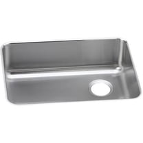 Elkay Lustertone Classic Stainless Steel 25-1/2" x 19-1/4" x 8", Single Bowl Undermount Sink
