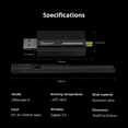 thumbnail image 3 of SONOFF Smart Zigbee 3.0 USB Cable EFR32MG21 Gateway Route to Extend Network Signal Range , Smart Home Hub Universal with Antenna for Home Assistant openHAB, 3 of 8